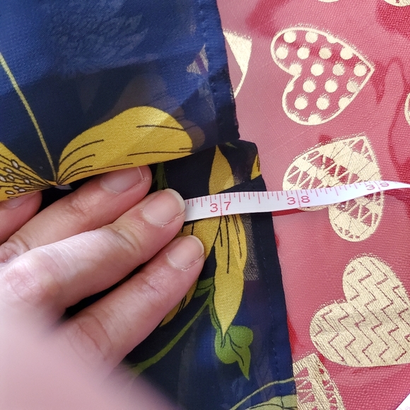 Ann Taylor floral blue skirt size 8 - Picture 10 of 10